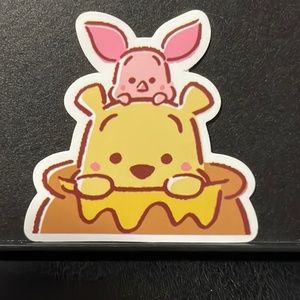 POOH AND PIGLET STICKER